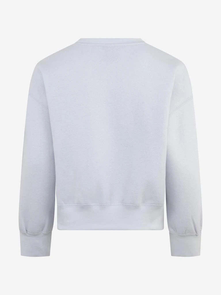 Jordan Girls Logo Sweatshirt in Grey 2
