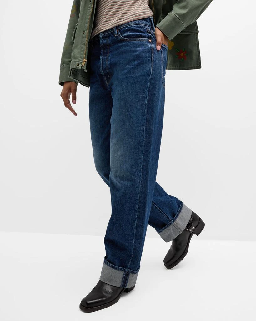 MOTHER Lil' Spitfire Nerdy Cuffed Jeans 7