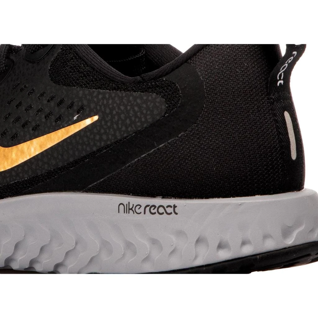NIKE Legend React Black/Metallic Gold  AA1626-004 Women's 4