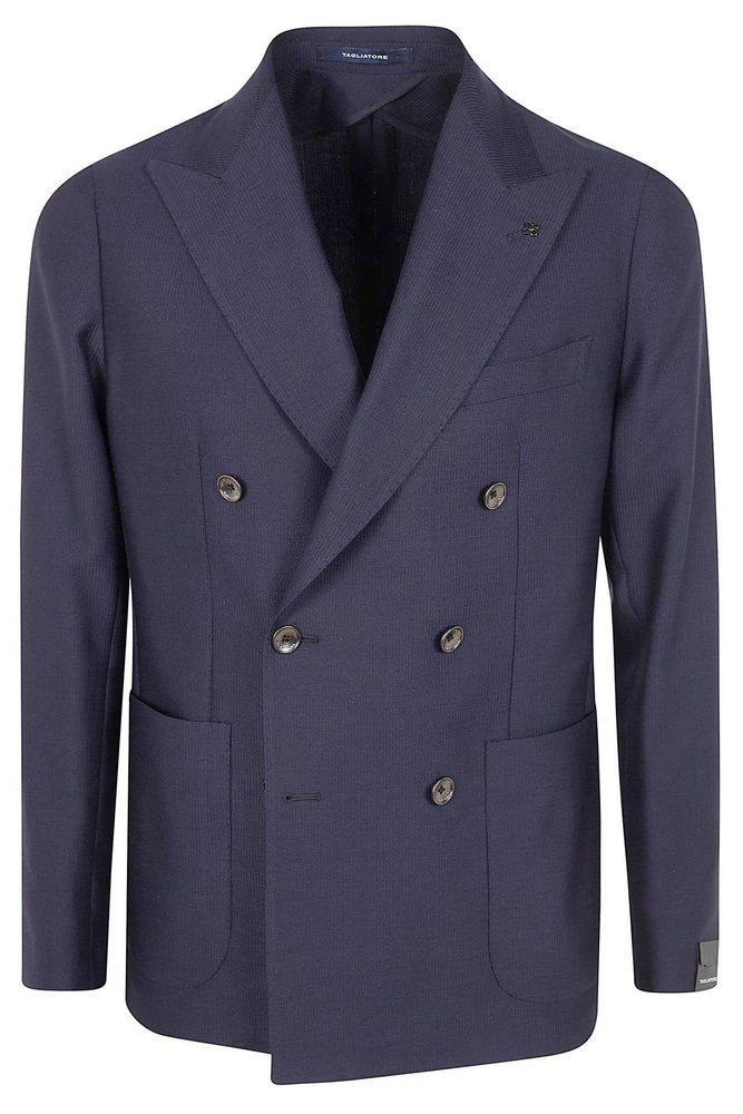 TAGLIATORE Tagliatore Double Breasted Tailored Blazer