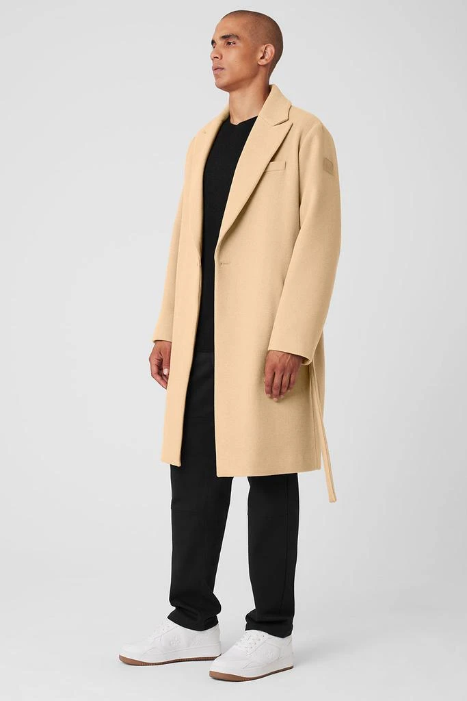 Alo Wool Gameday Overcoat - Camel 3