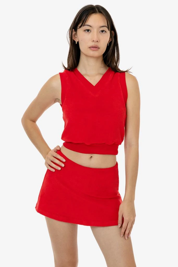 Los Angeles Apparel RLT384 - Loop Terry Mini Skort 19