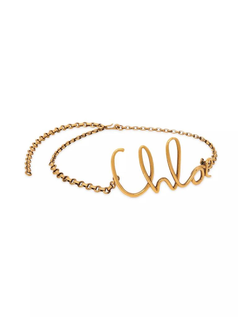 Chloé Logo Chain Belt 1