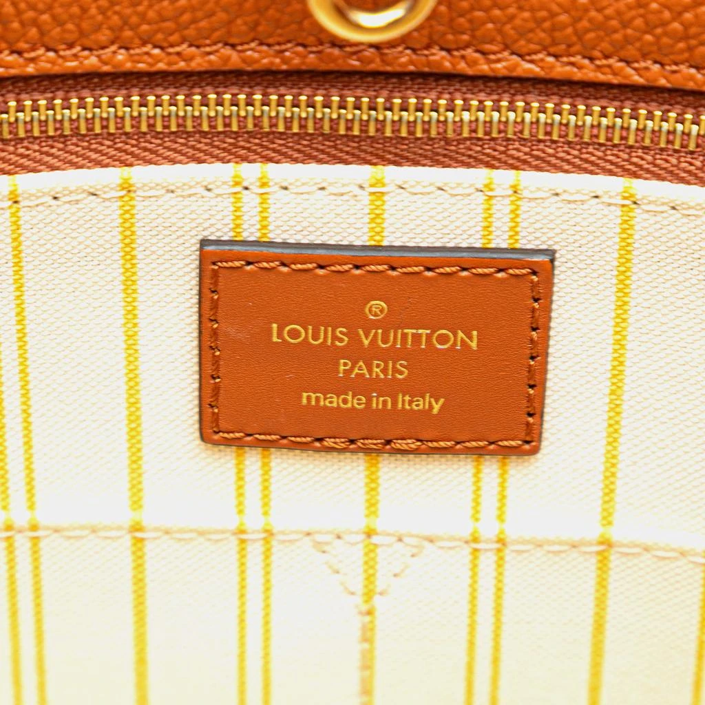 Louis Vuitton Louis Vuitton Brown Raffia Monogram Giant OnTheGo MM Bag 6