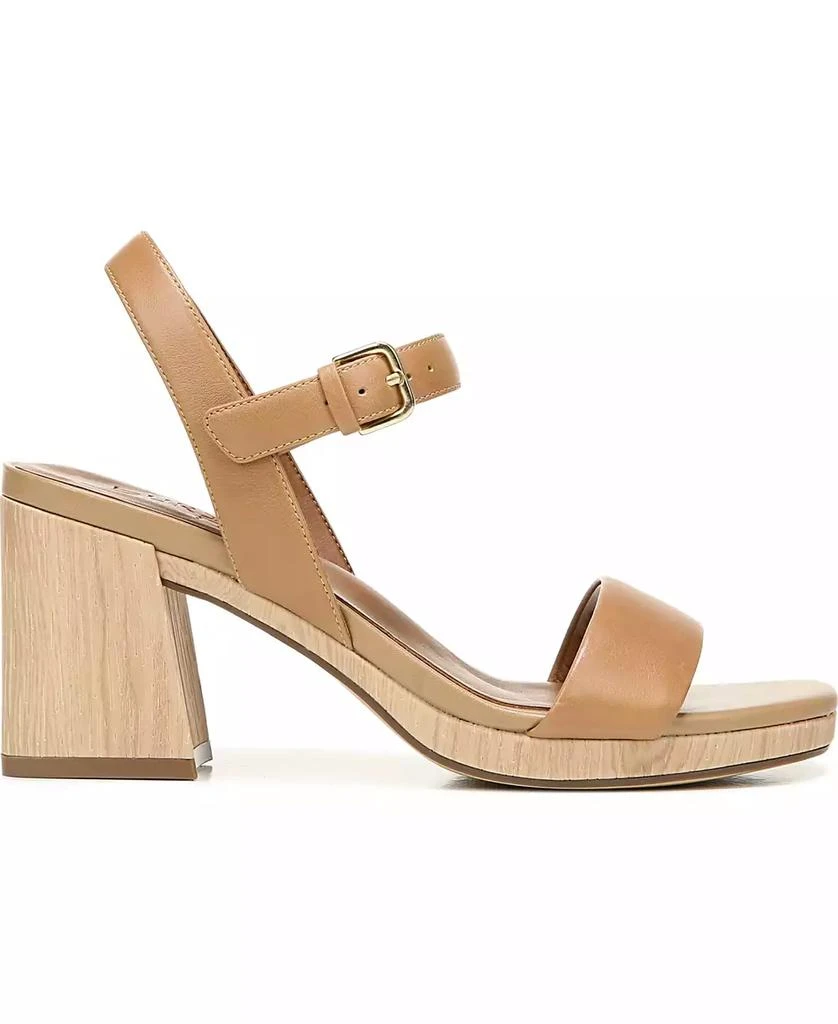 Naturalizer Women's Rose Block Heel Open Square Toe Platform Sandals 2