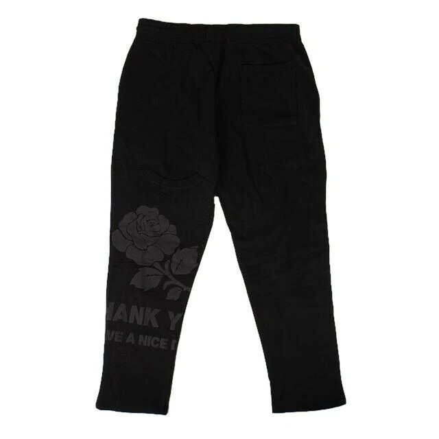 Chinatown Market 'T-Shirt' Sweatpants - Black 2