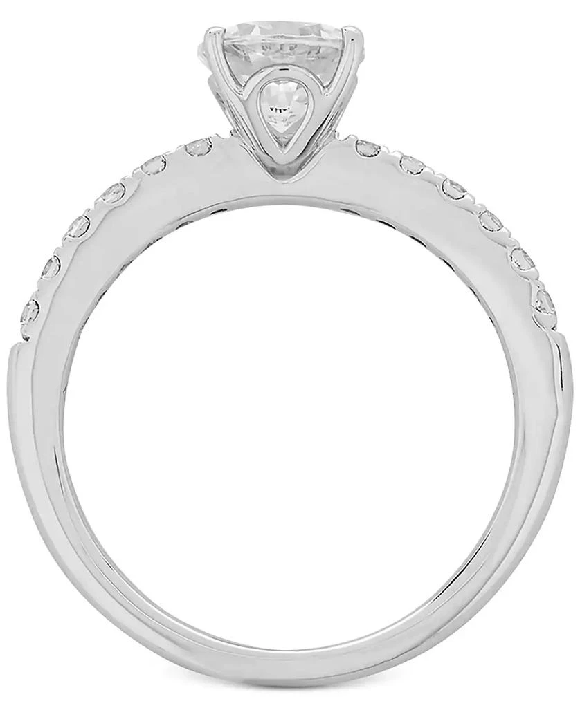 Grown With Love IGI Certified Lab Grown Diamond Engagement Ring (1-1/4 ct. t.w.) in 14k White Gold 3