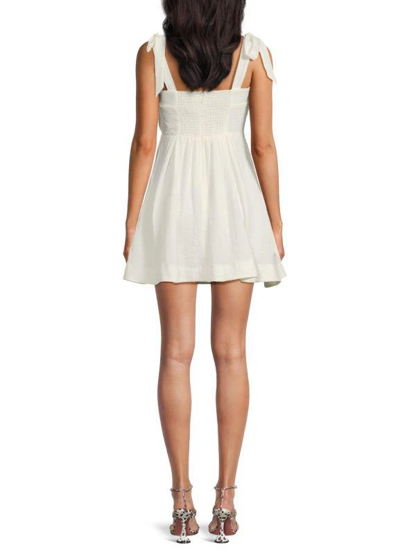 Sam Edelman Shoulder Tie Minidress 2