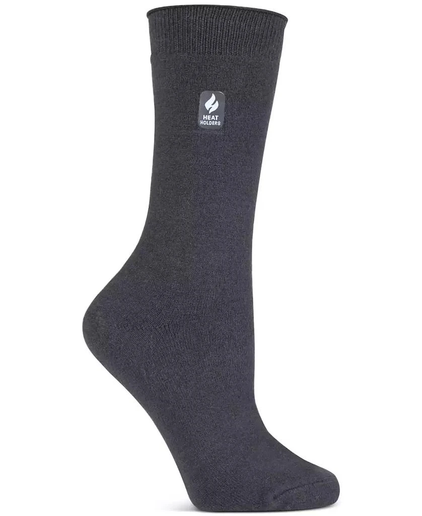 Heat Holders Women
s Ultra Lite Holly Solid Crew Socks 1