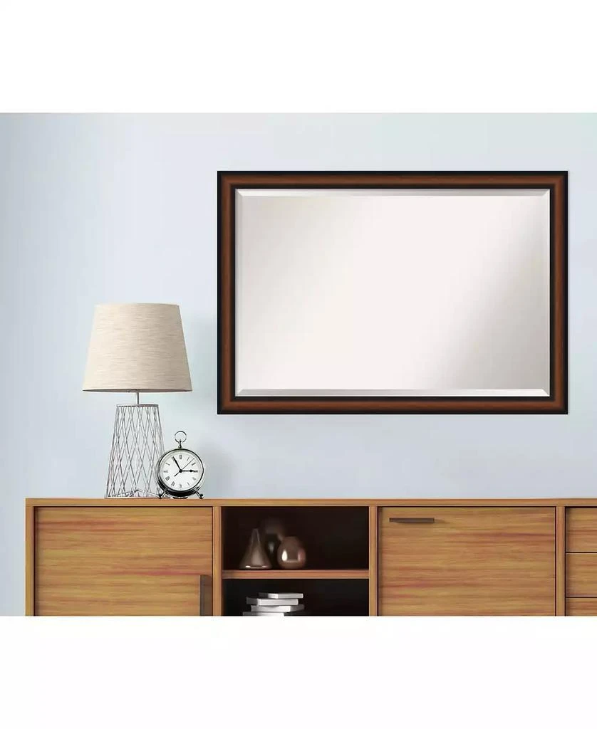 Amanti Art Yale Framed Bathroom Vanity Wall Mirror, 39.38" x 27.38" 2