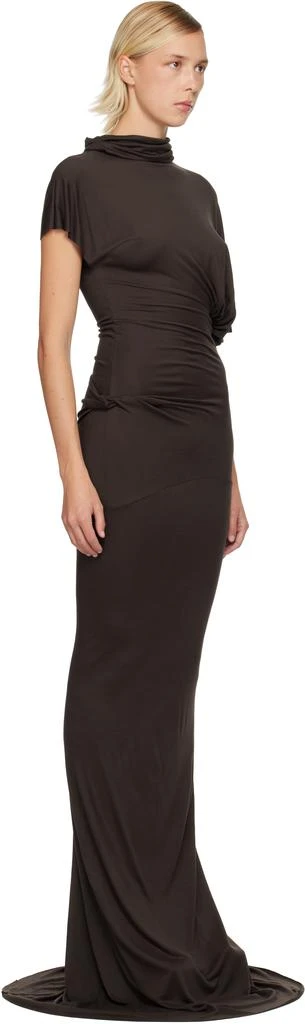 Brown Concordians Lilith Maxi Dress  On Sale Now with Up to 58% Off |  Discover Exclusive Deals & Savings at BeyondStyle  Authentic Rick Owens  long dresses|women with Limited-Time Discounts, Free