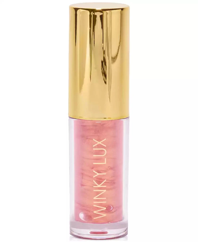 Winky Lux Very There Lip Oil - Pink Opal 3