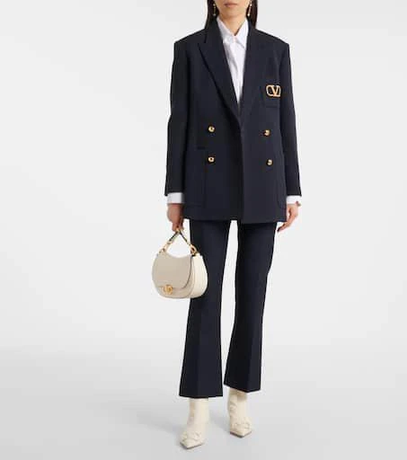 Valentino VLogo Signature 40 leather ankle boots 2