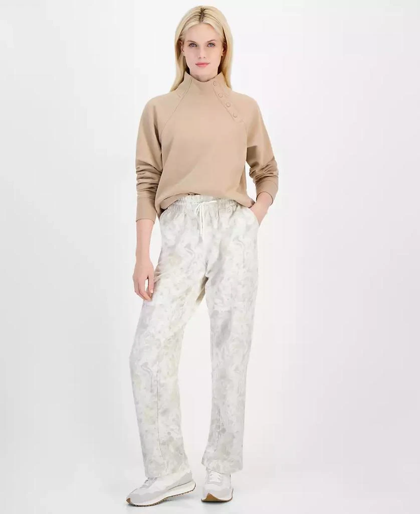 ID Ideology Women's Bubble-Print Fleece Pants, Created for Macy's 1