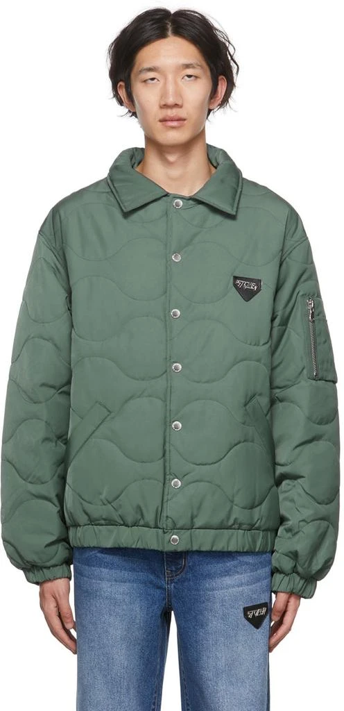 Stolen Girlfriends Club Green Explorer Utility Jacket 1