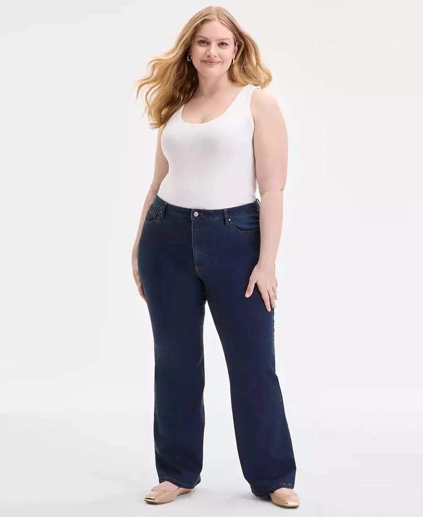 Plus Size Lexington High-Rise Slim Bootcut Jeans – On Sale Now