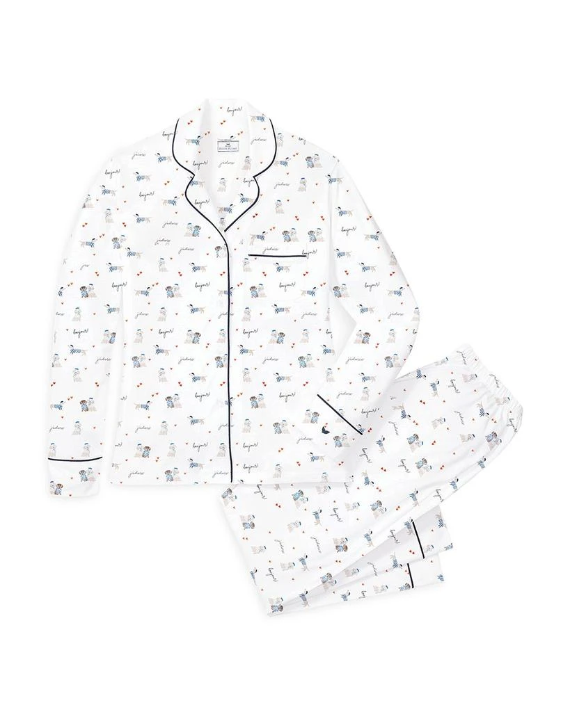 Petite Plume Le Woof Long Pajama Set 5