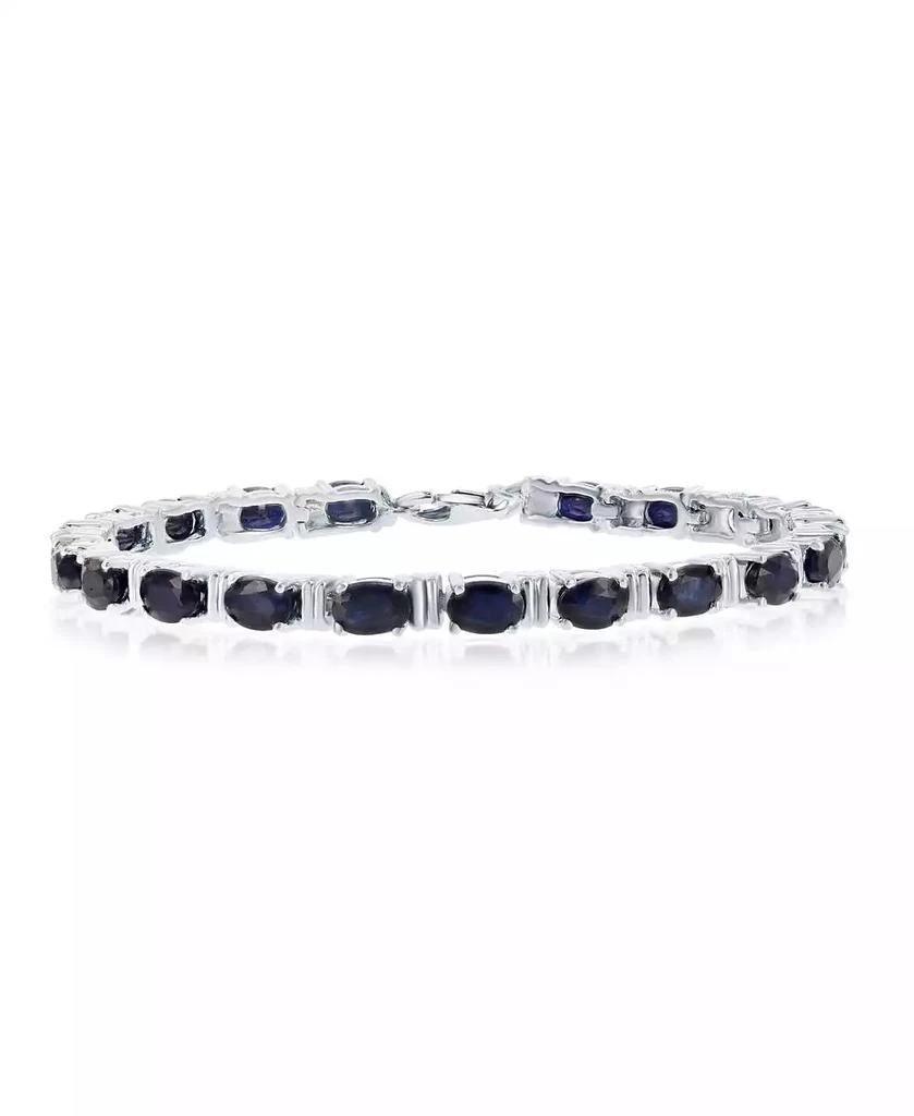 Simona Sterling Silver Gem Tennis Bracelet