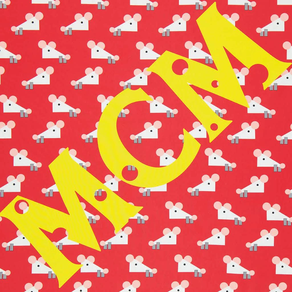 MCM Ladies Red CNY Bandana 3