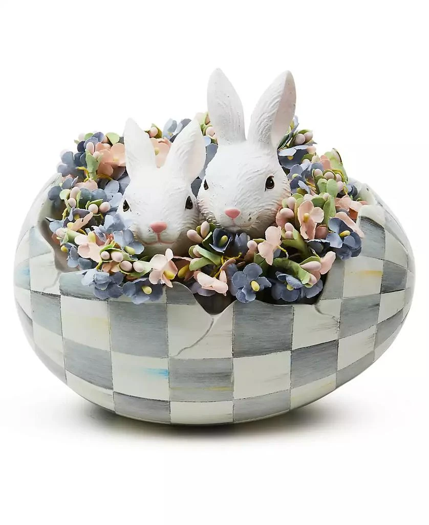 MacKenzie-Childs Cameo Peekaboo Egg Décor 1