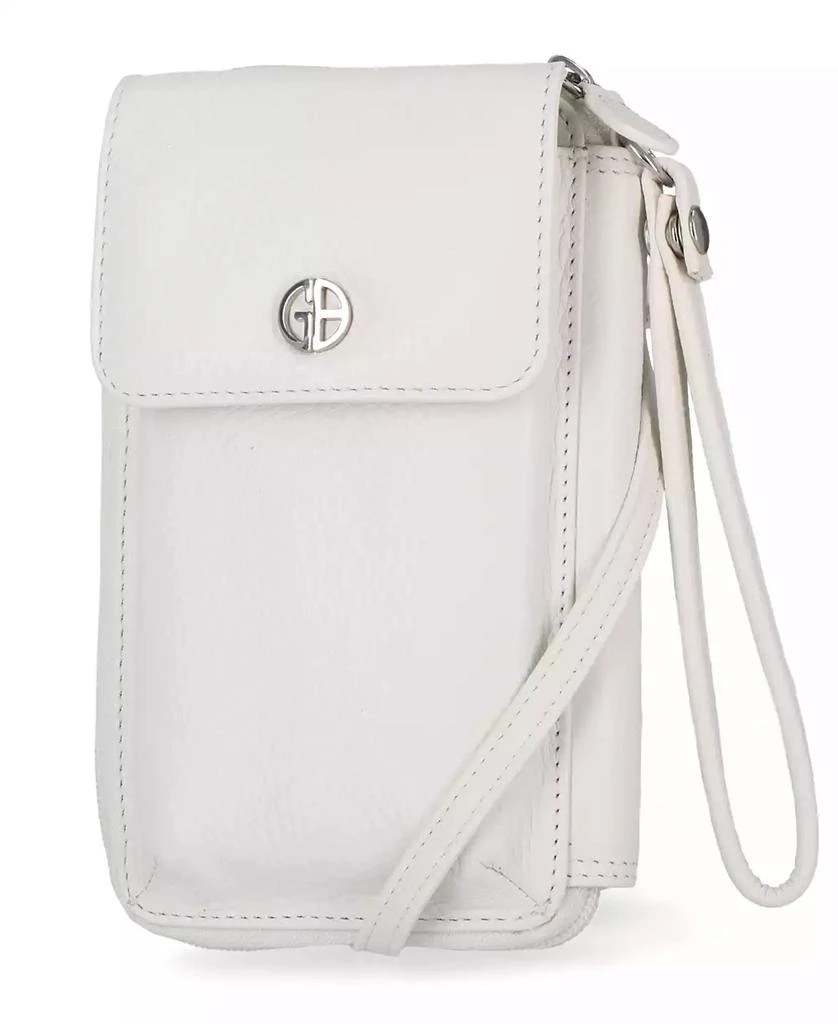 Giani Bernini Softy Leather Tech Crossbody Wallet, Exclusively at Macy's 4
