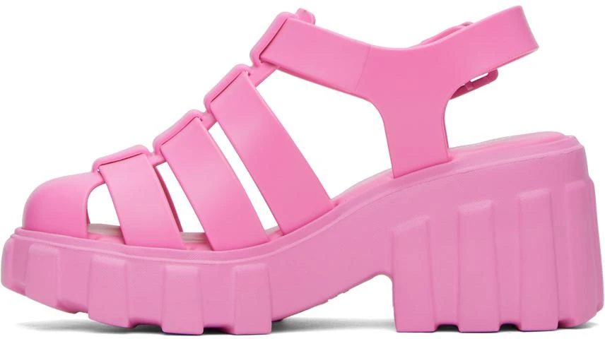 Melissa Pink Megan Platform Heeled Sandals 3