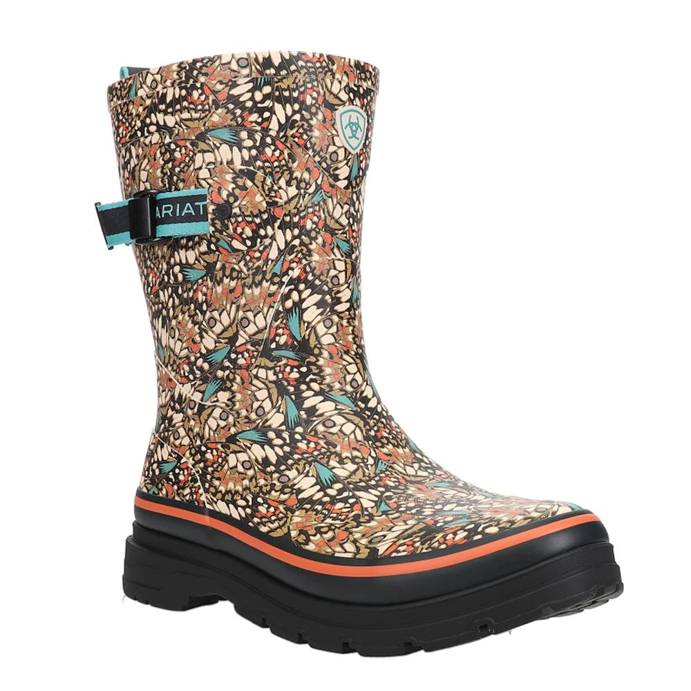 Ariat Kelmarsh Mid Butterfly Graphic Rain Boots 2