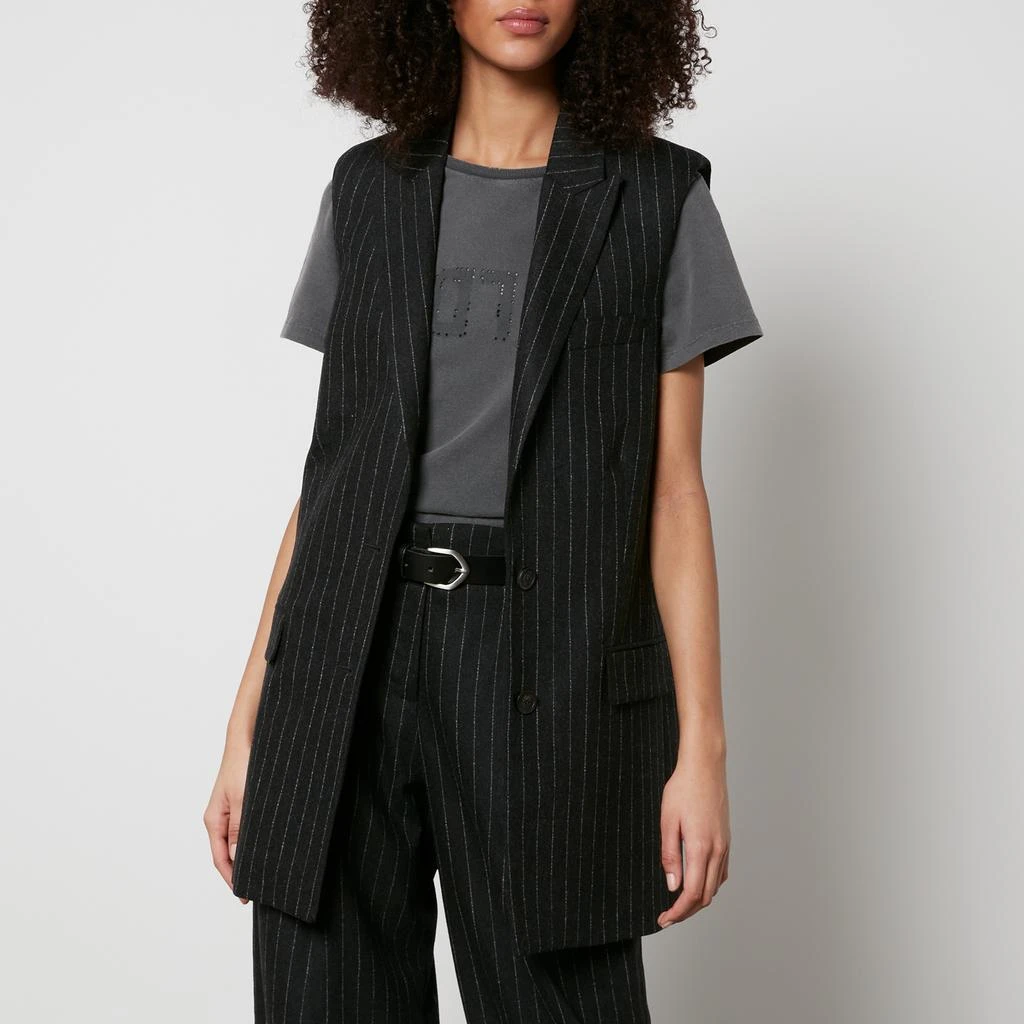 Golden Goose Journey Pinstriped Wool-Blend Blazer 1