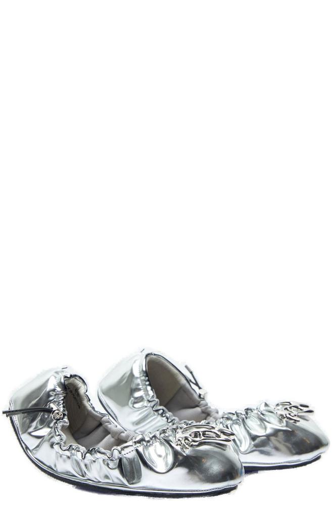 Rombaut Rombaut Aura Metallic Ballerina Flats