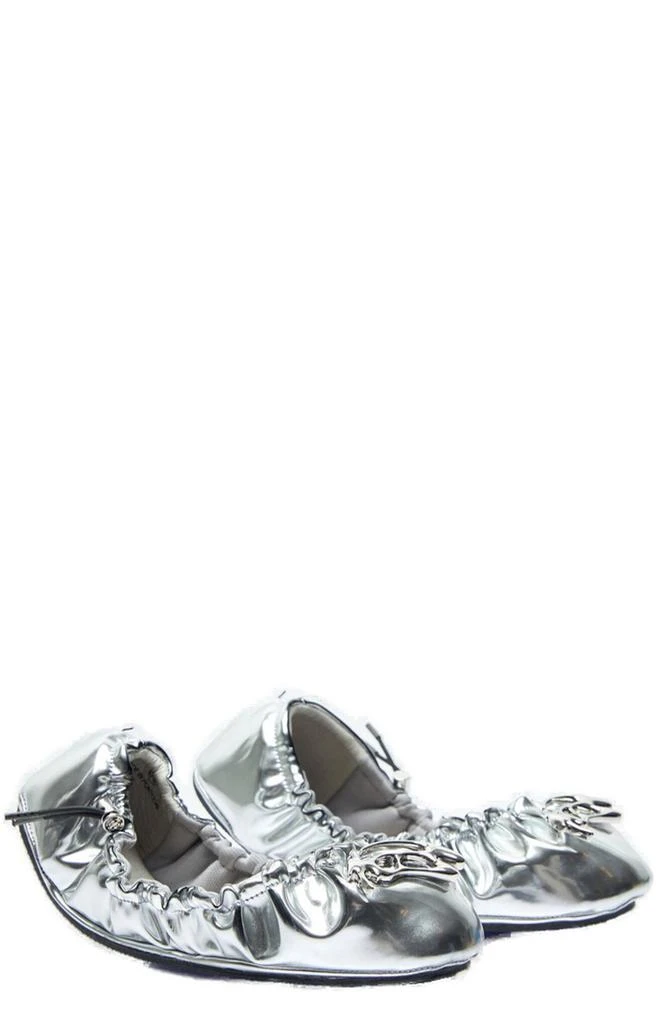 Rombaut Rombaut Aura Metallic Ballerina Flats 2