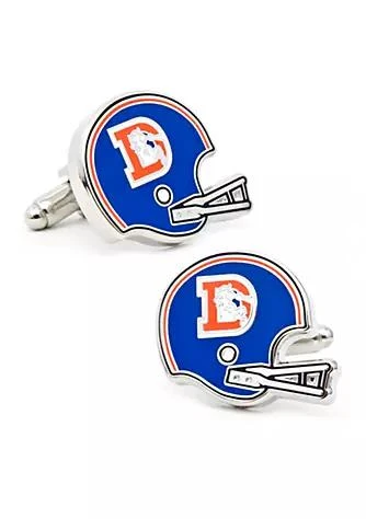 Cufflinks Inc. Retro Denver Broncos Helmet Cufflinks
