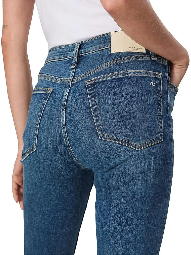 Rag & Bone Flexi Peyton High-Rise Ankle Bootcut Jeans 6