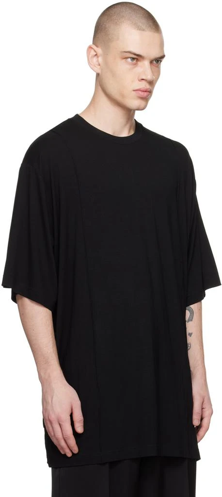 Peter Do Black Oversized Creased T-Shirt 2