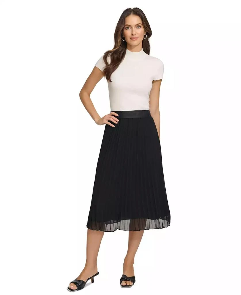 DKNY Pleated Midi Skirt 7