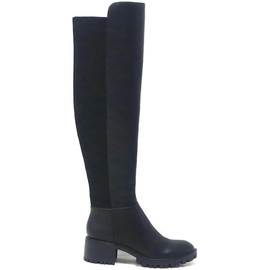 Kenneth Cole RIVA Womens Faux Leather Over-The-Knee Boots