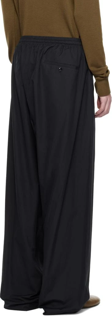 Lemaire Black Multi-Topstitch Taekwondo Trousers 3
