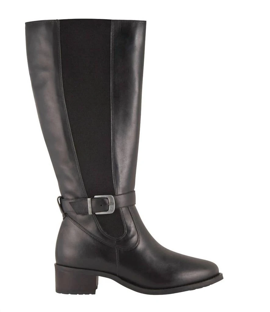 David Tate Women's Allegria Waterproof Knee High Boot - Ww Width In Black 1