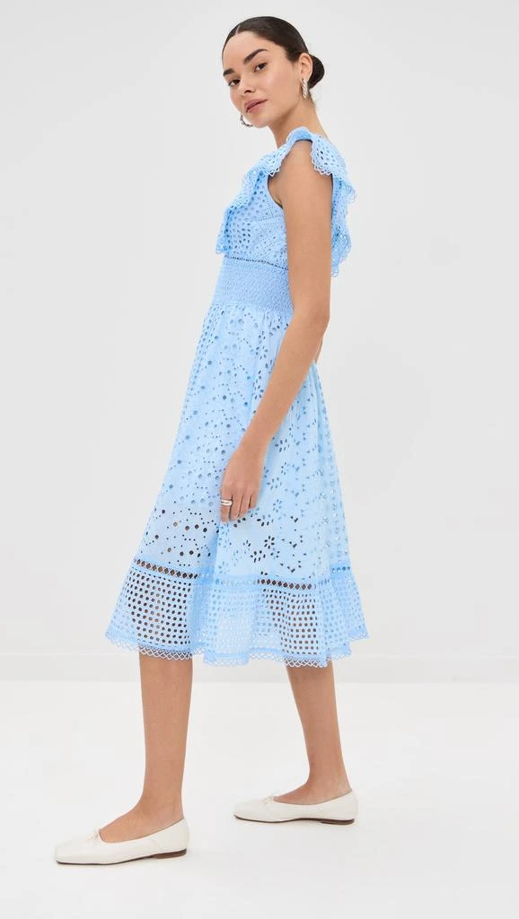 Temptation Positano Arno Embroidered Midi Dress 3
