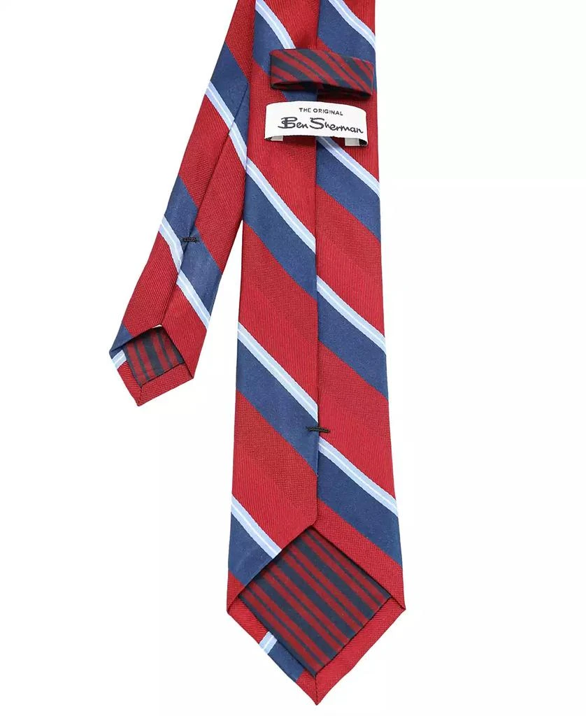 Ben Sherman Men's Stripe Silk Tie 3