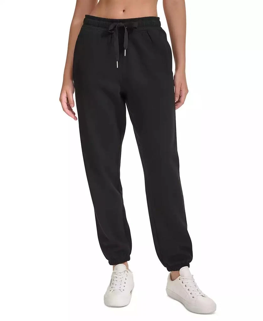 Calvin Klein Women
s Fleece High Waist Drawstring Jogger 1