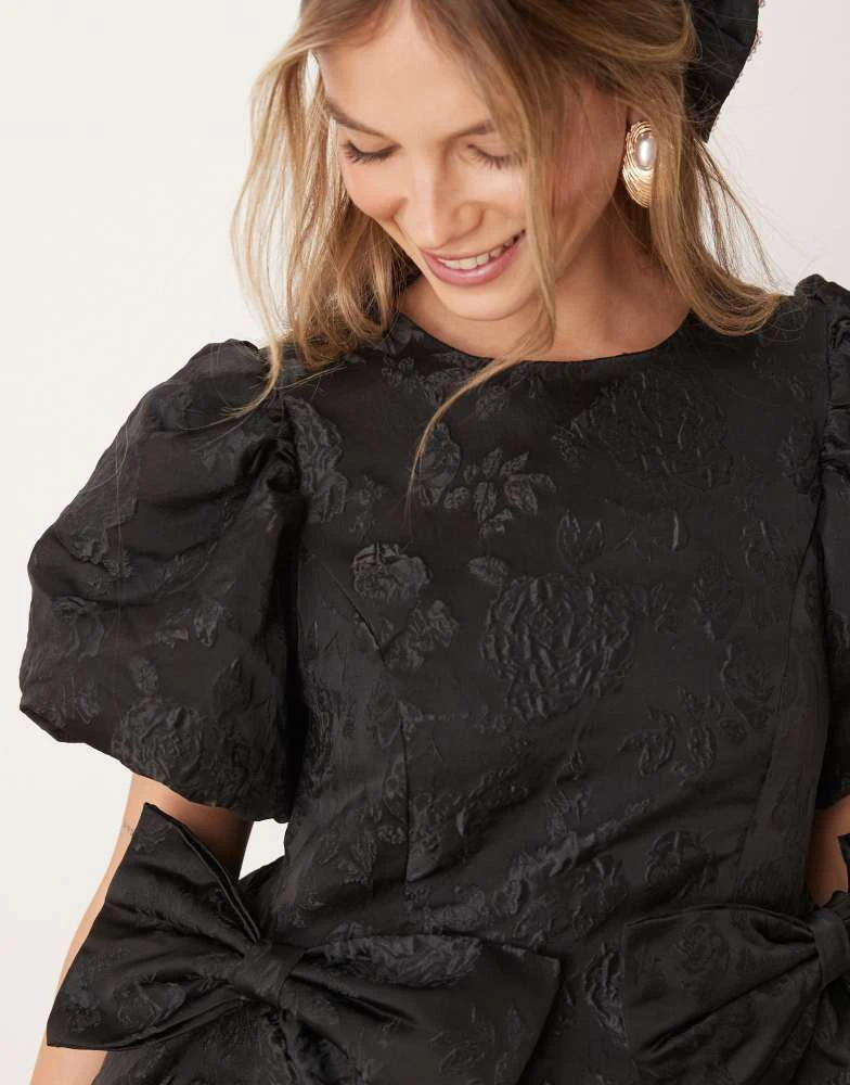 Sister Jane bow mini dress in black  On Sale Now with Up to 26% Off |  Discover Exclusive Deals & Savings at BeyondStyle  Authentic Sister Jane  Home|women with Limited-Time Discounts,