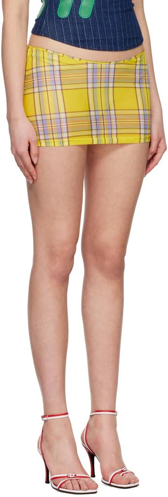 Miaou Yellow Elektra Miniskirt 2