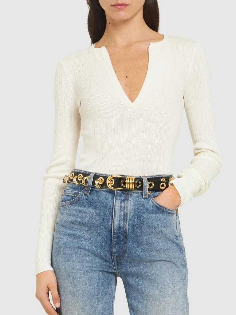 DÉHANCHE Revenge Leather Belt 1