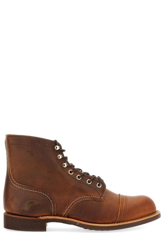 Red Wing Red Wing Shoes Round Toe Lace-Up Boots 1