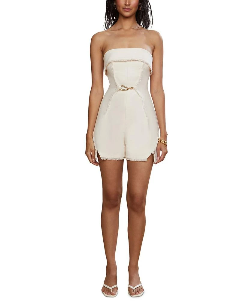 AMUR Valerie Strapless Romper 6