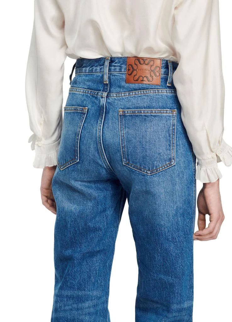 Sandro Flared faded jeans 4