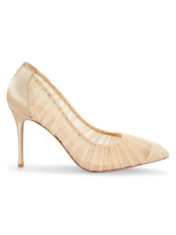 L'Agence Marie 101MM Mesh Pumps 1