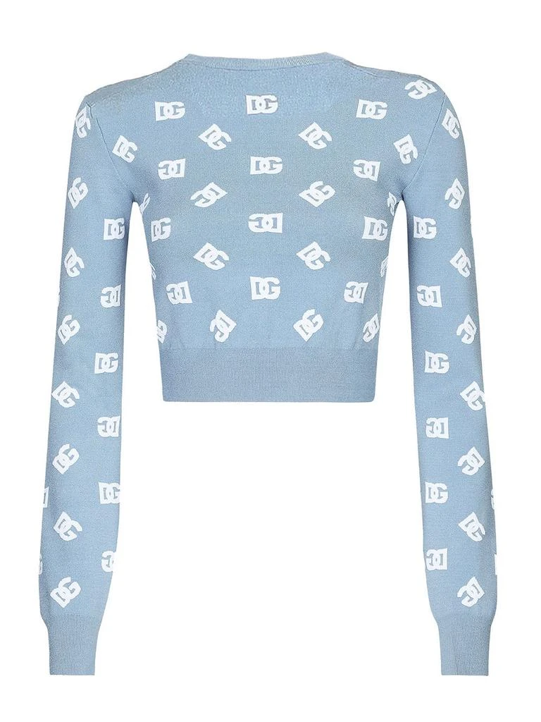 Dolce & Gabbana Knitwear Logo cropped 2