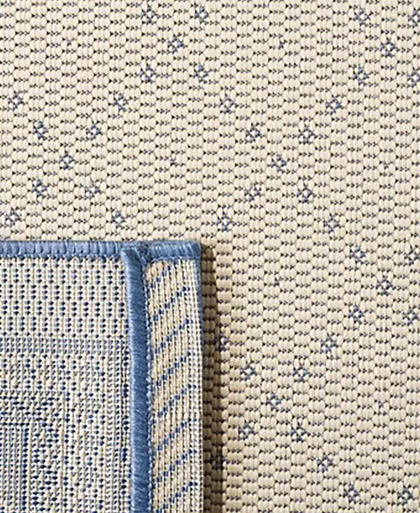 Safavieh Courtyard Natural and Blue Area Rug Collection 3