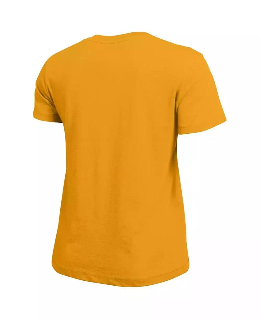 CHAMPION Women
s Gold LSU Tigers Arched Over Logo T-Shirt 3